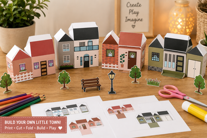 House Paper Craft - The Printable Craft